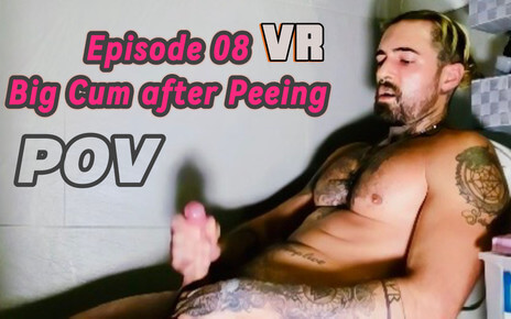 [Gay]  POV: From Bathroom Break to Intense Cum